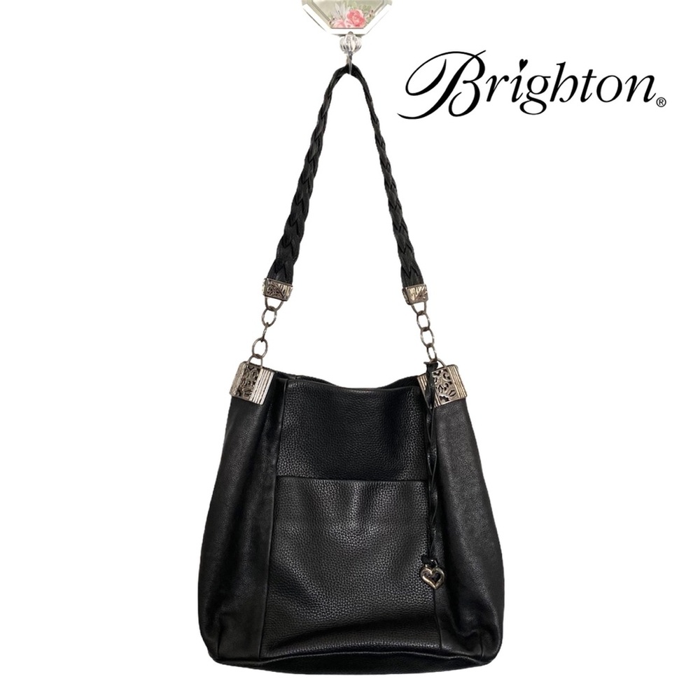 Brighton Leather "Tiger Tote" Shoulder Bag